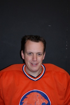 Bas Raayman, lid van het Nederlandse team sledgehockey