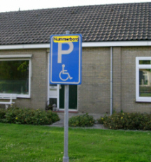 Foto: Invalideparkeerplaats