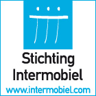 Logo Stichting Intermobiel vierkant met blauwe rand