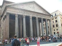 Het pantheon in Rome