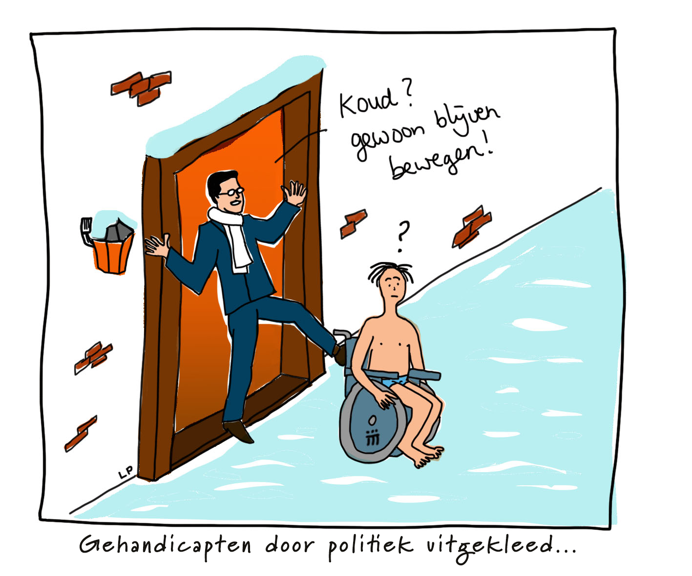 Gehandicapten in de kou door bezuinigingen