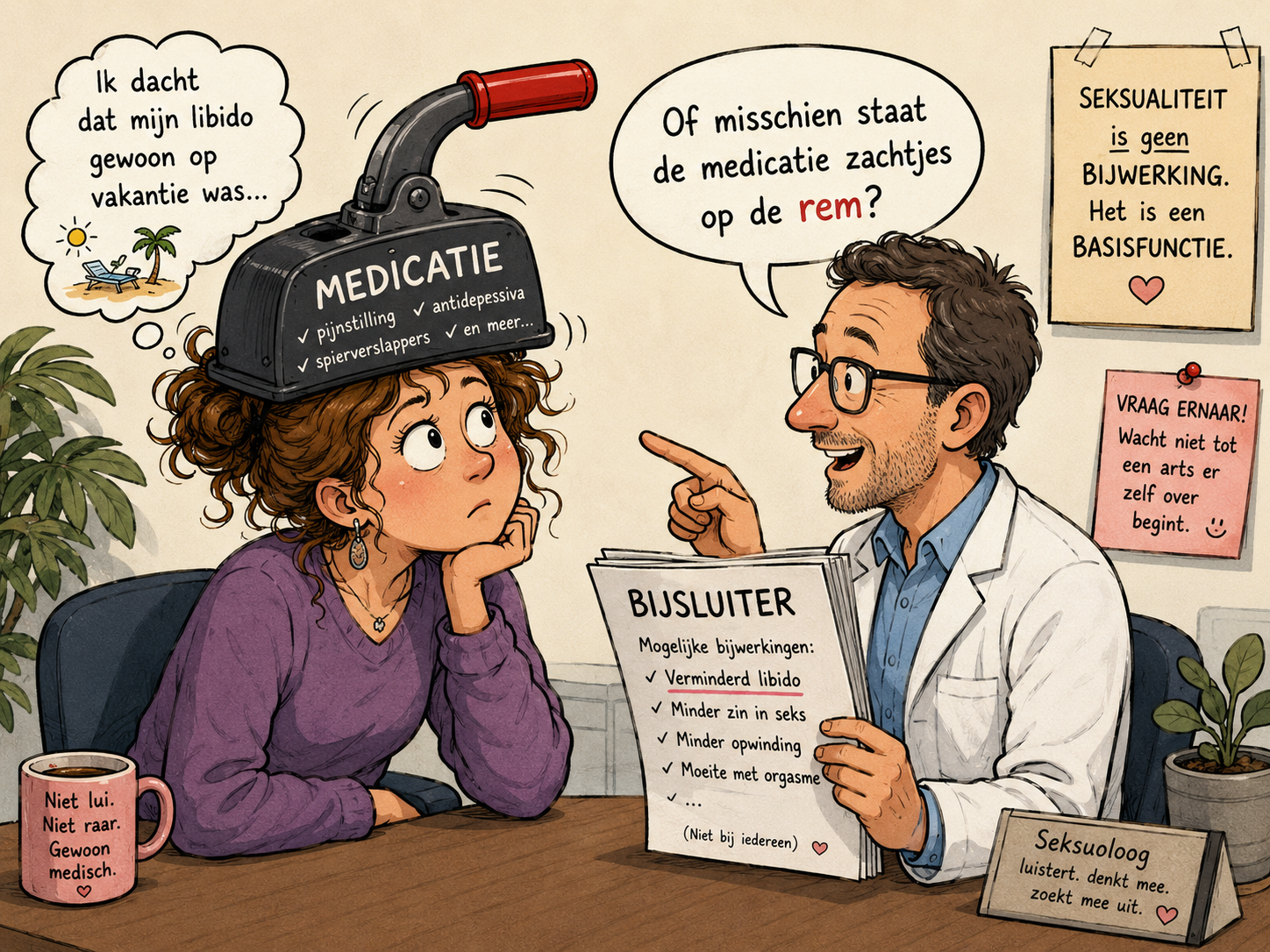 over de invloed van medicijnen op mijn libido
