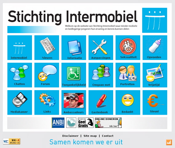 Vernieuwde website Stichting Intermobiel