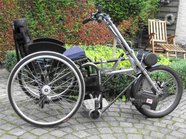 Electrisce aankoppelhandbike Speedy E-light