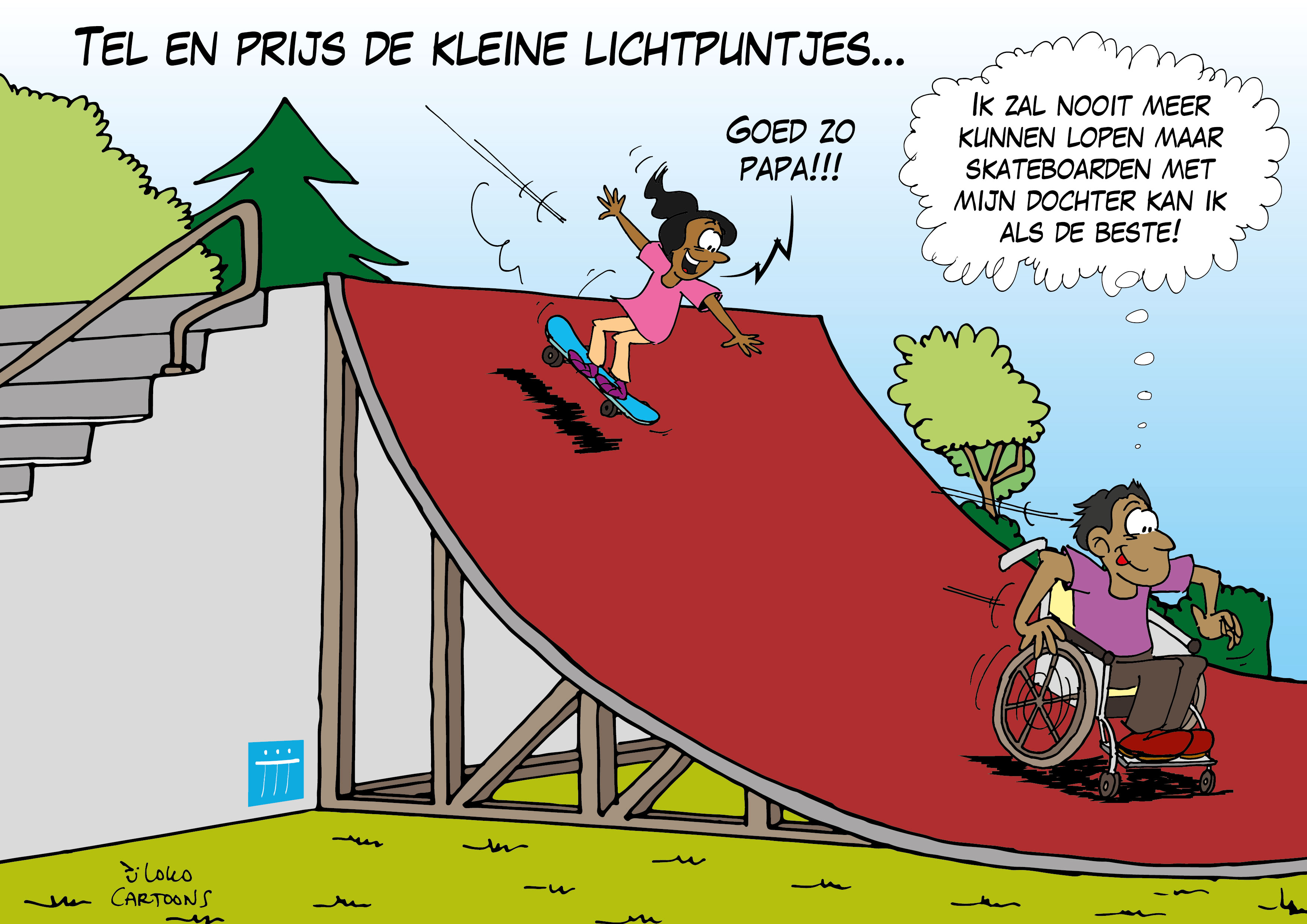 tekening tel je lichtpuntjes lodewijk Koster